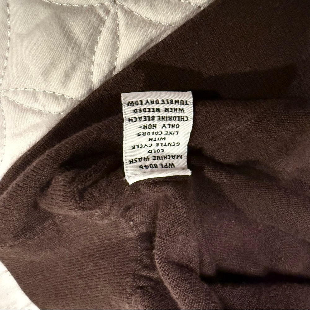 Style & Co. Dark Brown Short Sleeve Sweater 1X - Picture 9 of 9